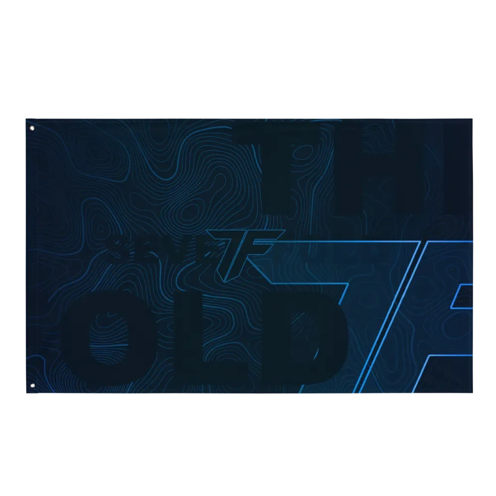 Dark Toned Seven Fold Flag product image (1)