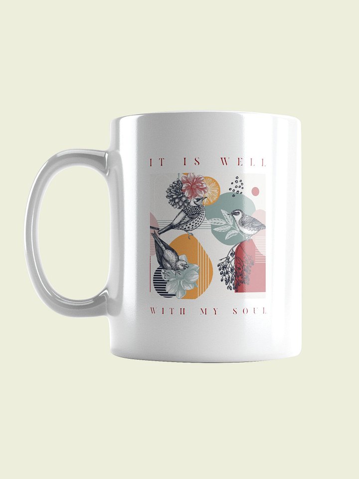 It Is Well With My Soul Birds Art Mug product image (1)