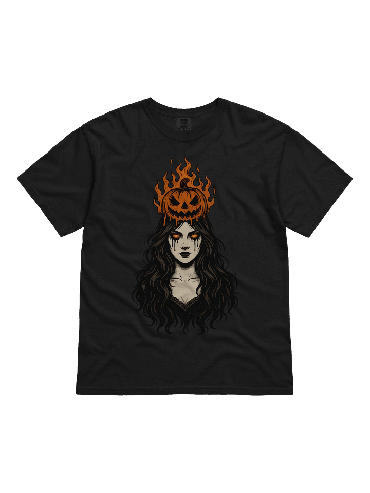 Pumpkin Witchfire Tee – Dark Queen Edition product image (1)