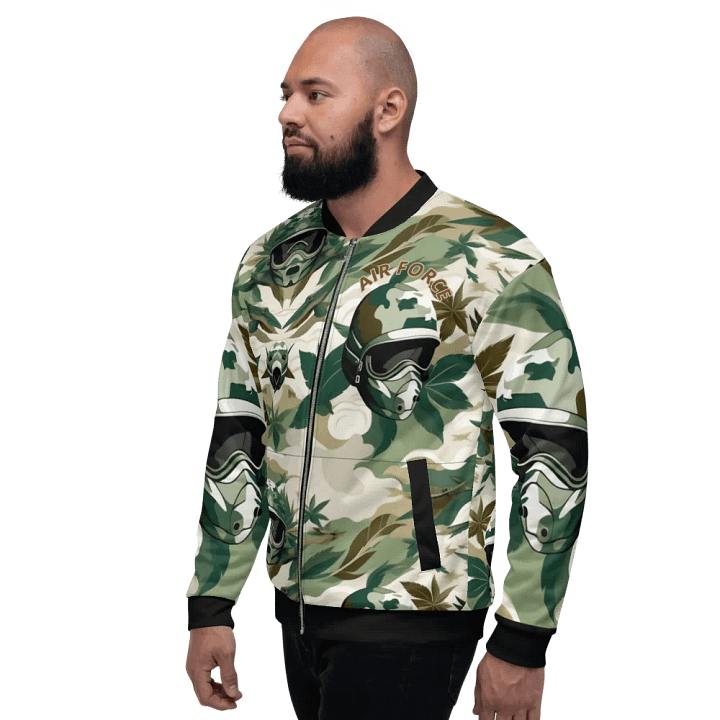 Bomber Jacket by Sublicolor 144 /Air Force Camoflage Green product image (1)