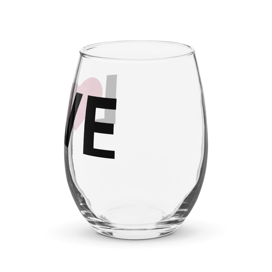 Heartfelt Celebration Stemless Wine Glass product image (3)