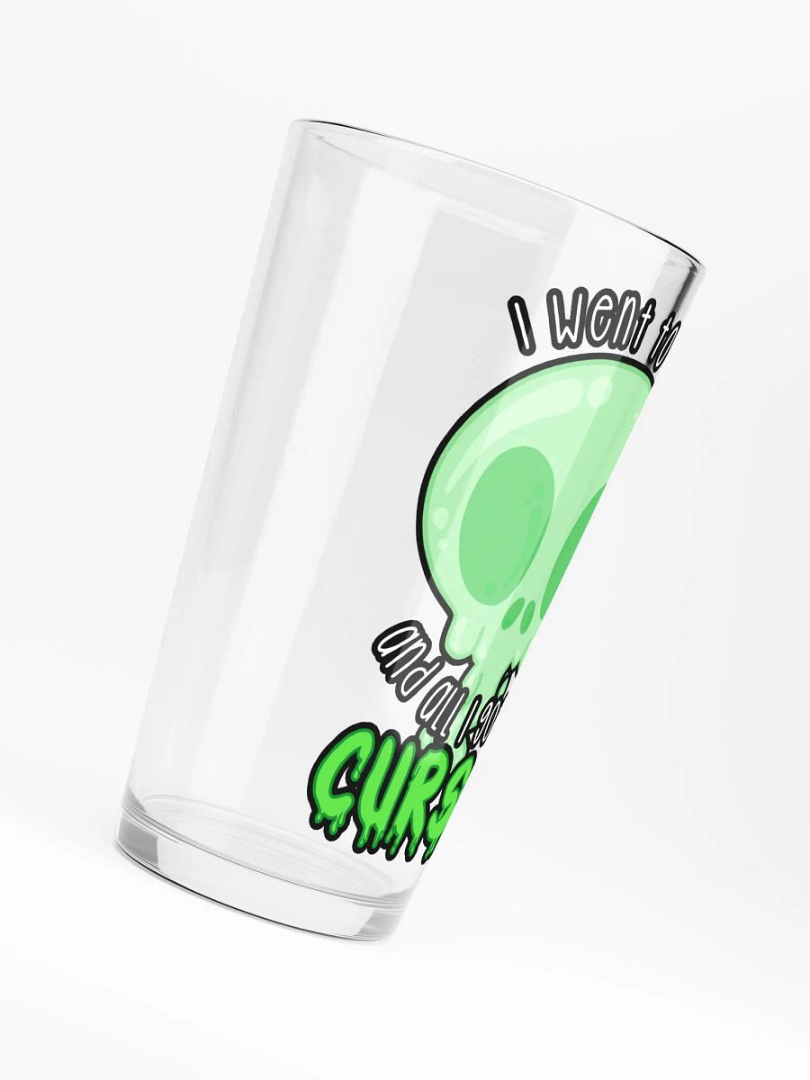 All I Got Was Cursed - Monk - Pint Glass product image (6)