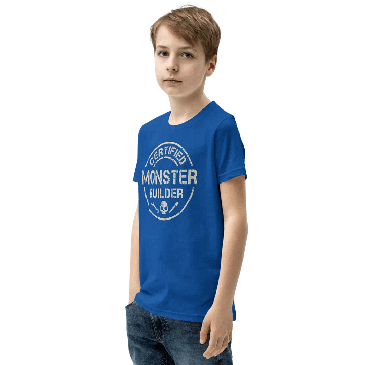 CERTIFIED MONSTER BUILDER TEE (KIDS) product image (2)