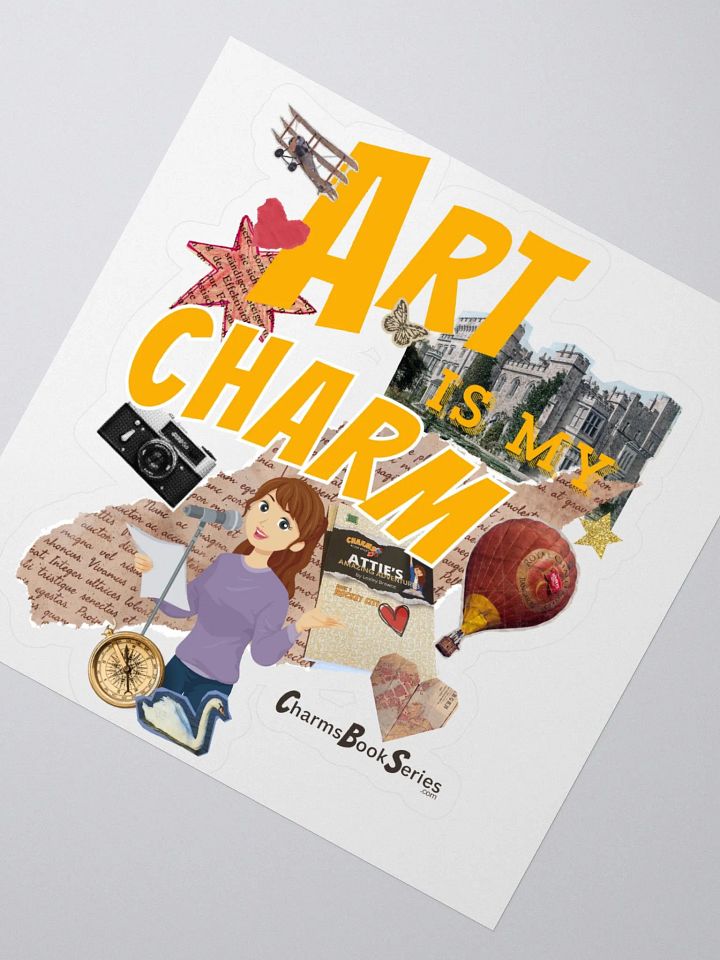 Charms Book Series: Art Stickers product image (2)