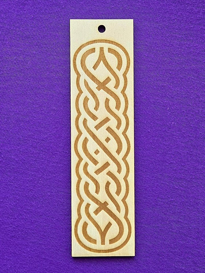 Wooden Bookmark - Celtic Knot 5 product image (1)