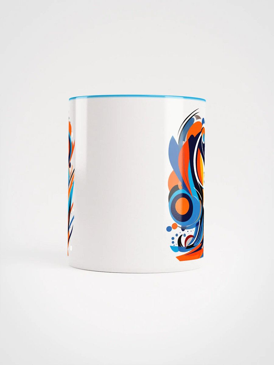 Passion - Abstract Art - Ceramic Mug with Color Inside product image (5)