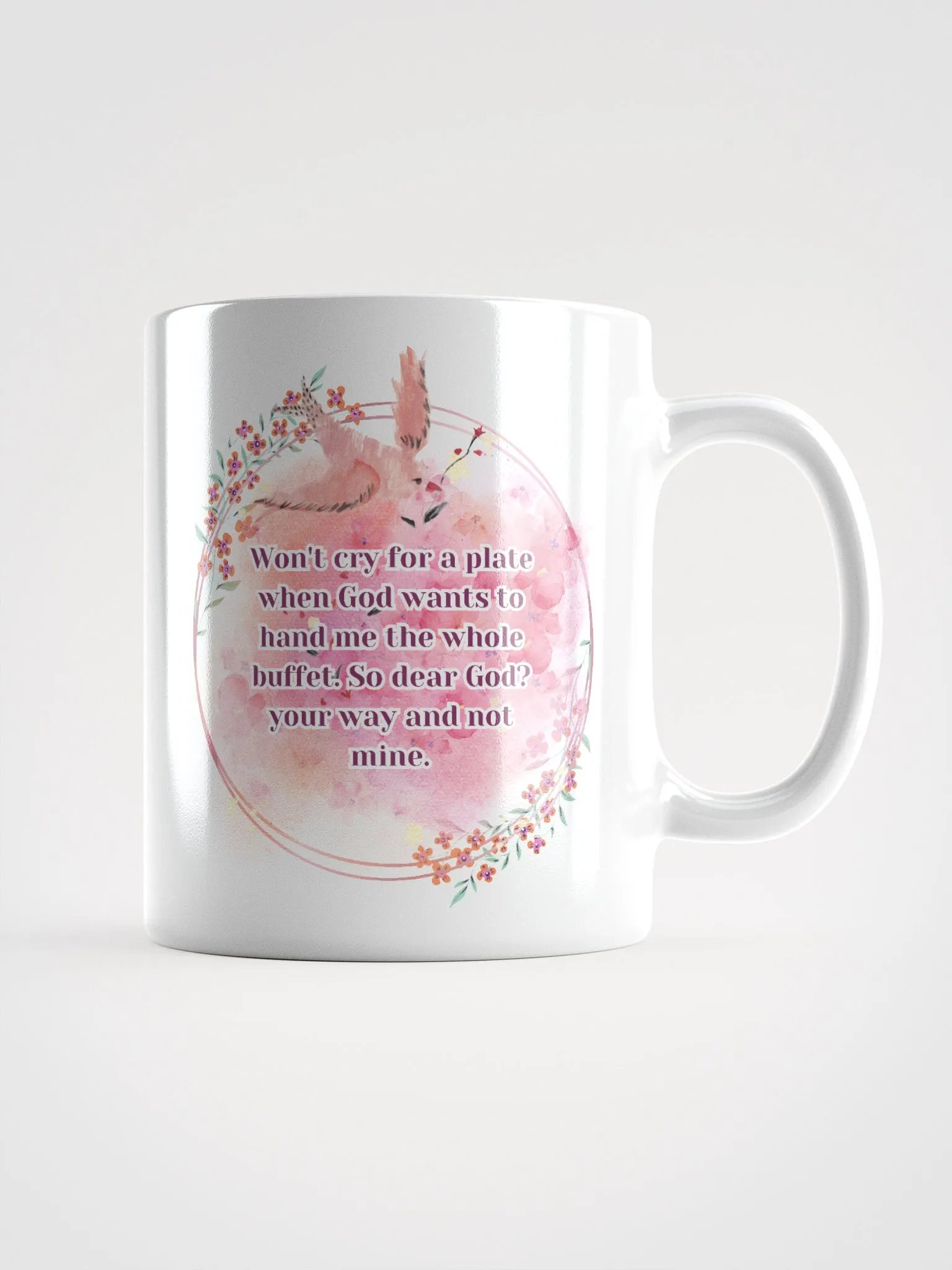 God wants to hand me the whole buffet mug product image (1)