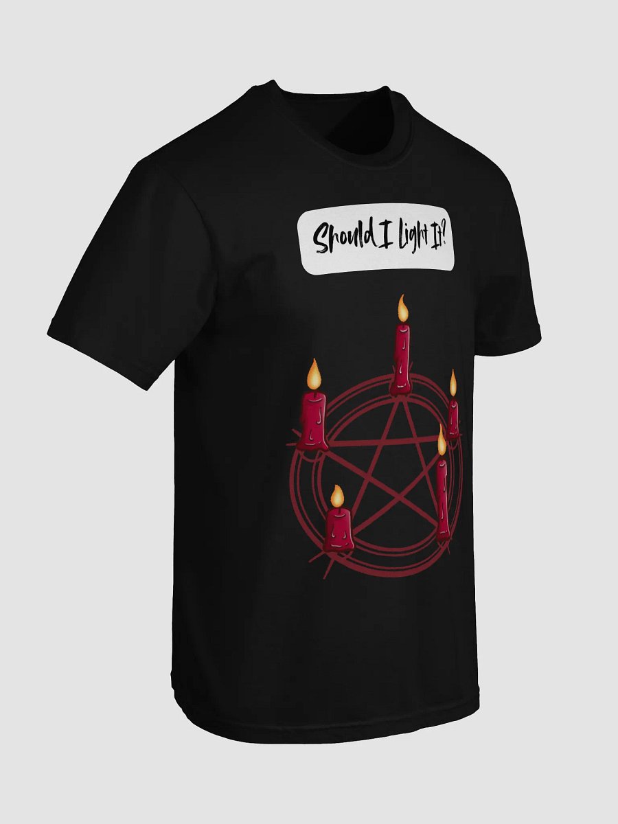 Should I Light It? Ghost Summoning Circle T-Shirt product image (7)