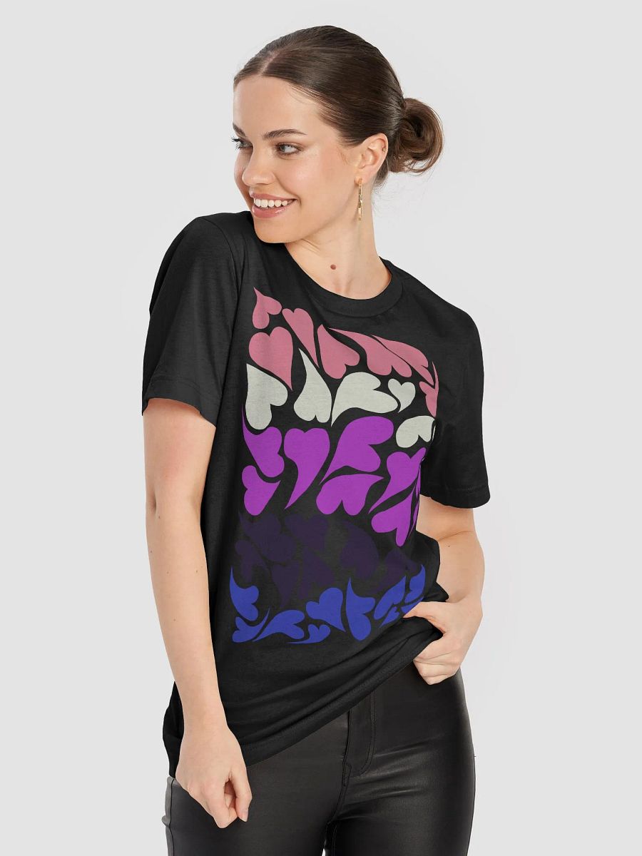 Nestled PRIDE Genderfluid T-shirt product image (32)