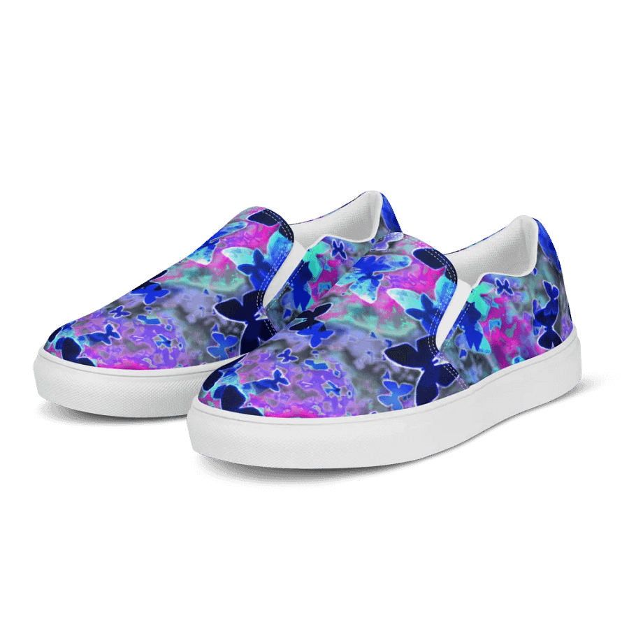 Butterfly nebula slip on canvas shoes (womens) product image (3)
