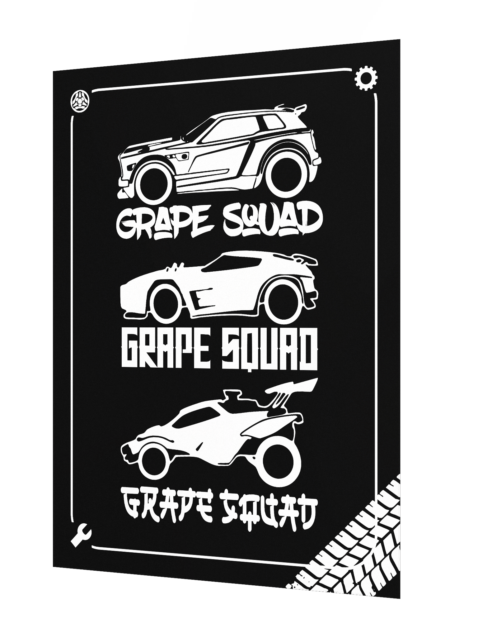 The Grape Garage Blackout Poster product image (2)