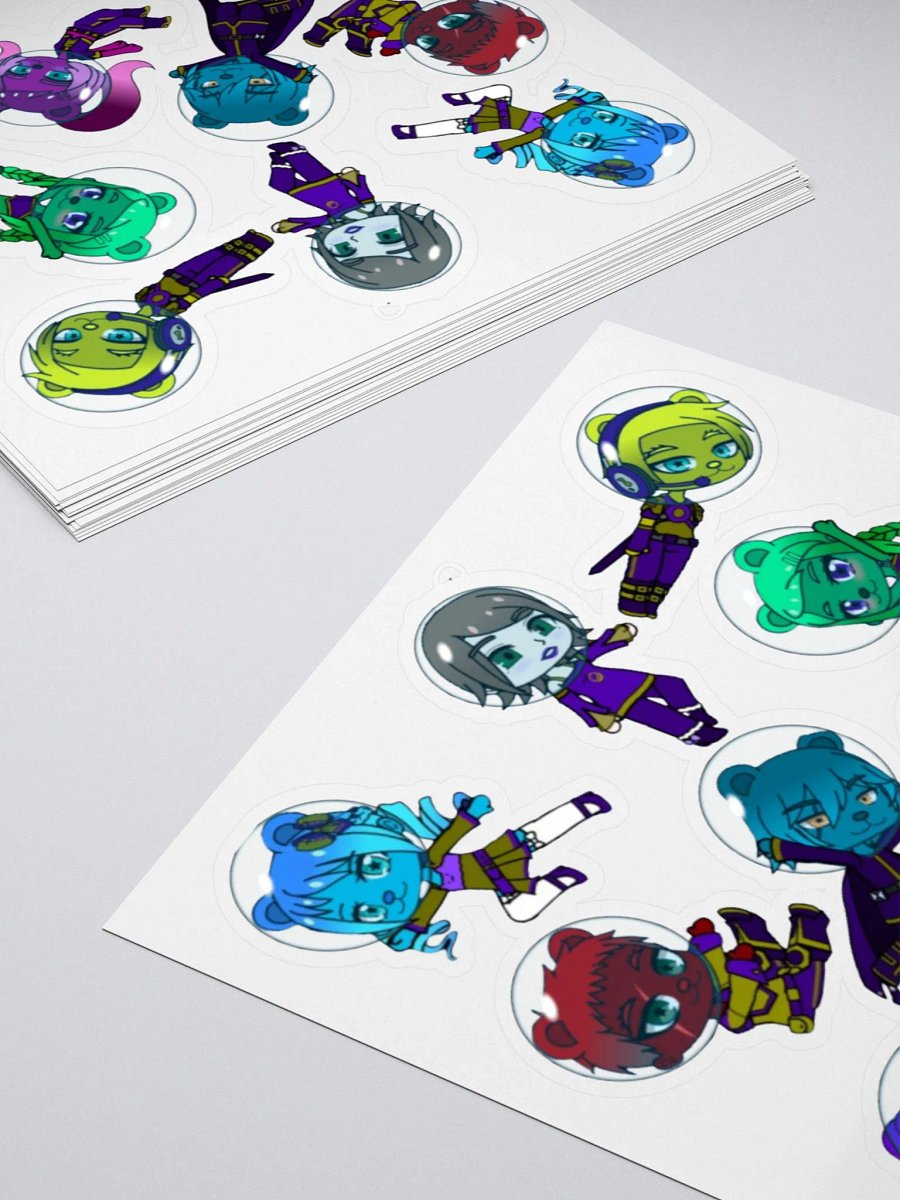 The Shadow Bears - Floating! Sticker product image (4)