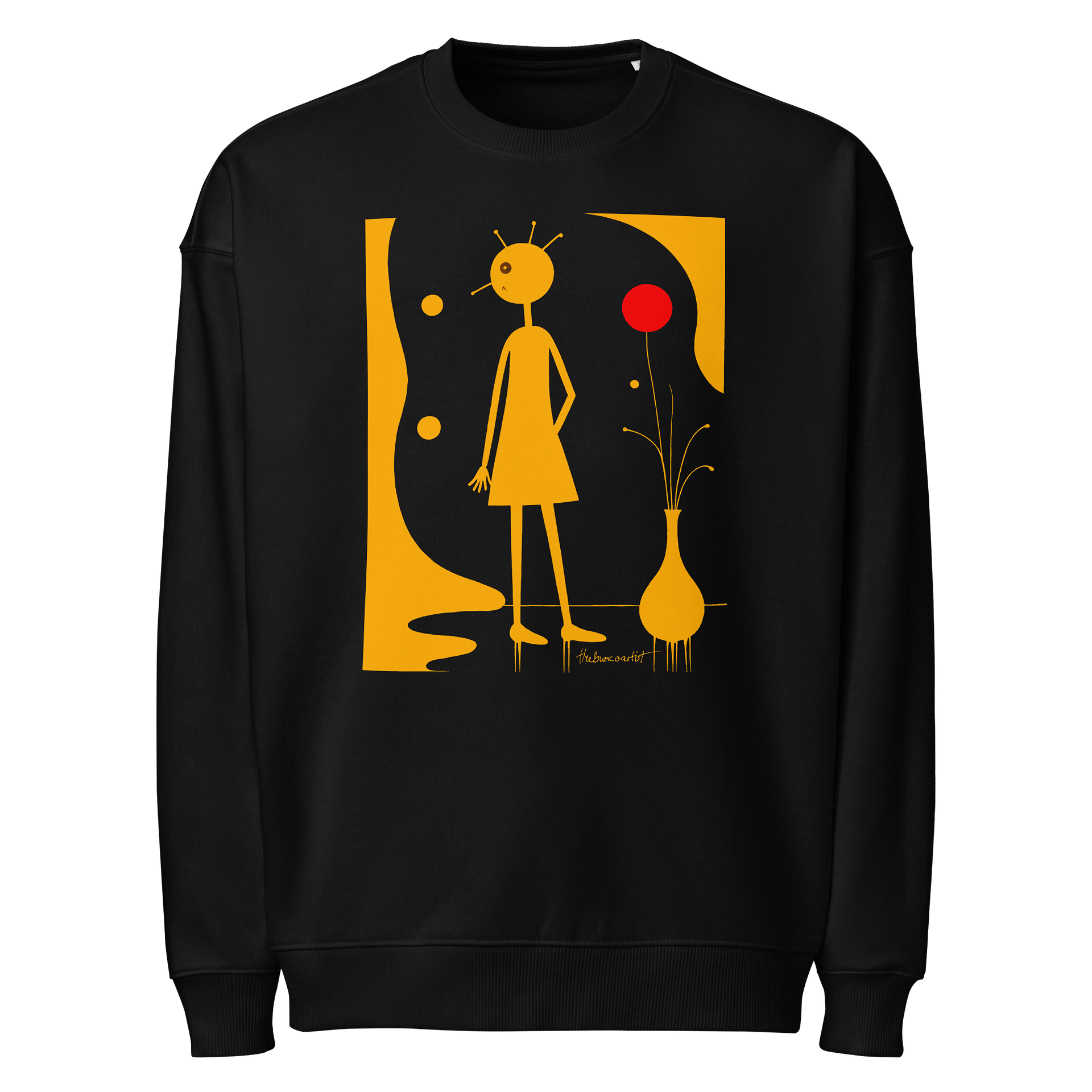 Stanley/Stella Unisex Organic Oversized Sweatshirt (Vegan) product image (5)