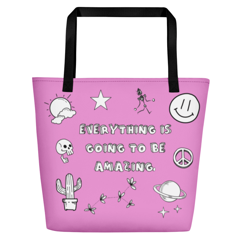 LARGE Tote - Pop Pink product image (1)
