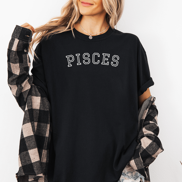 Pisces Zodiac Comfort Colors Shirt product image (1)