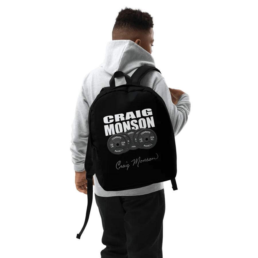 Craig Monson Barbell Signature Series Backpack product image (7)