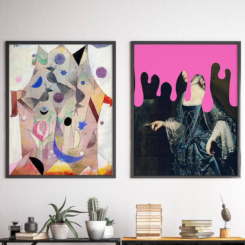 Maximalist Pink Bubblegum Gallery Wall Set of 11 DIGITAL Prints product image (10)