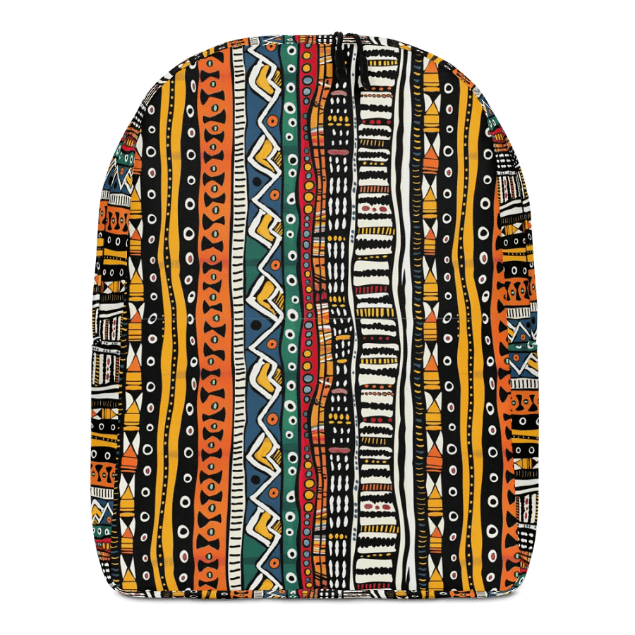 African Mudcloth Laptop Backpack product image (11)