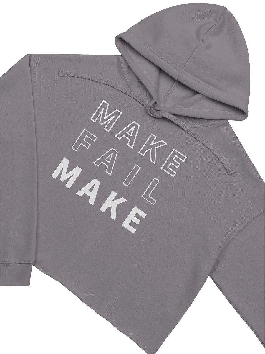 Make / Fail Women's Cropped Hoodie product image (13)