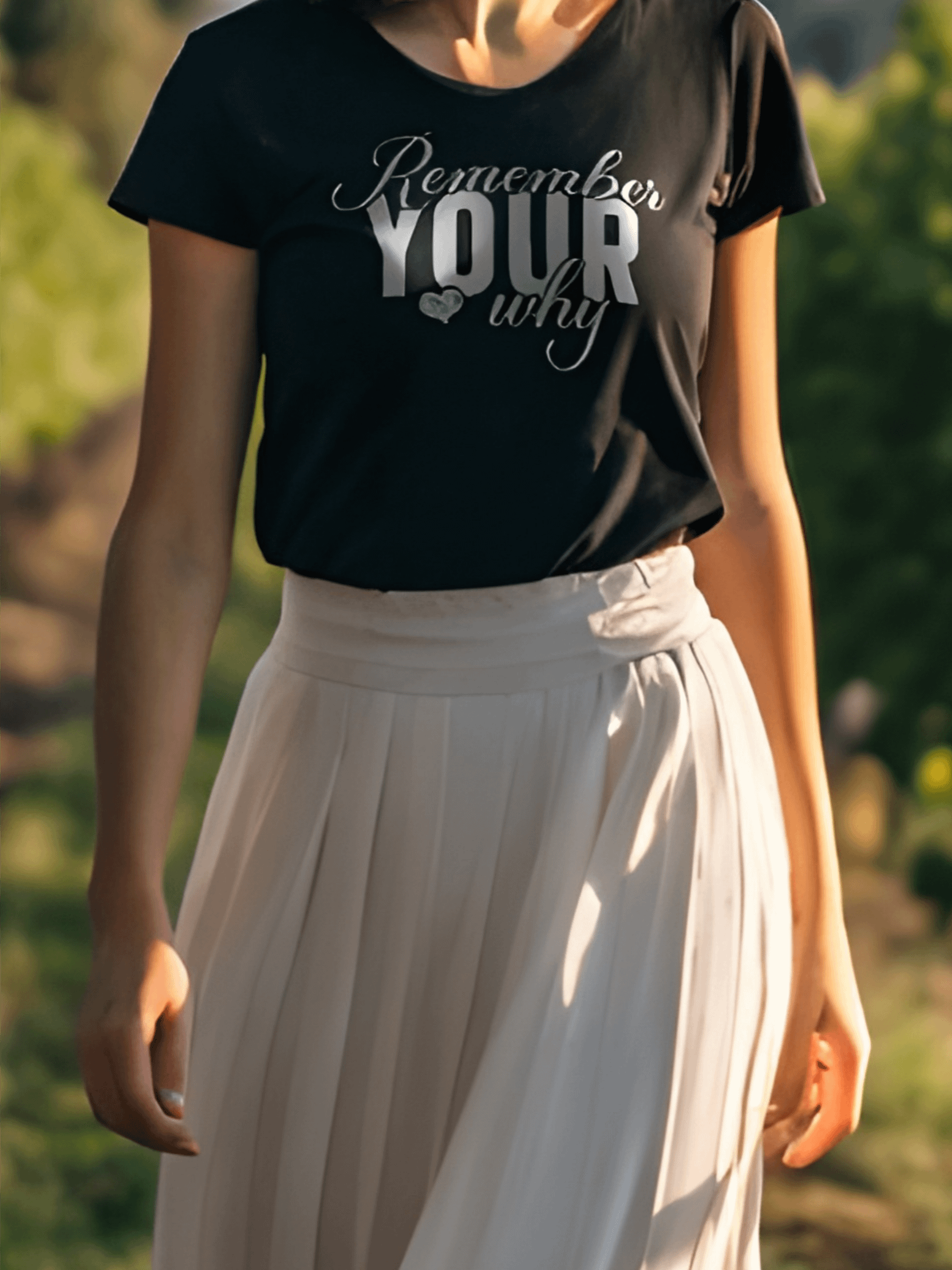 Remember Your Why - Women's Black T-Shirt product image (1)