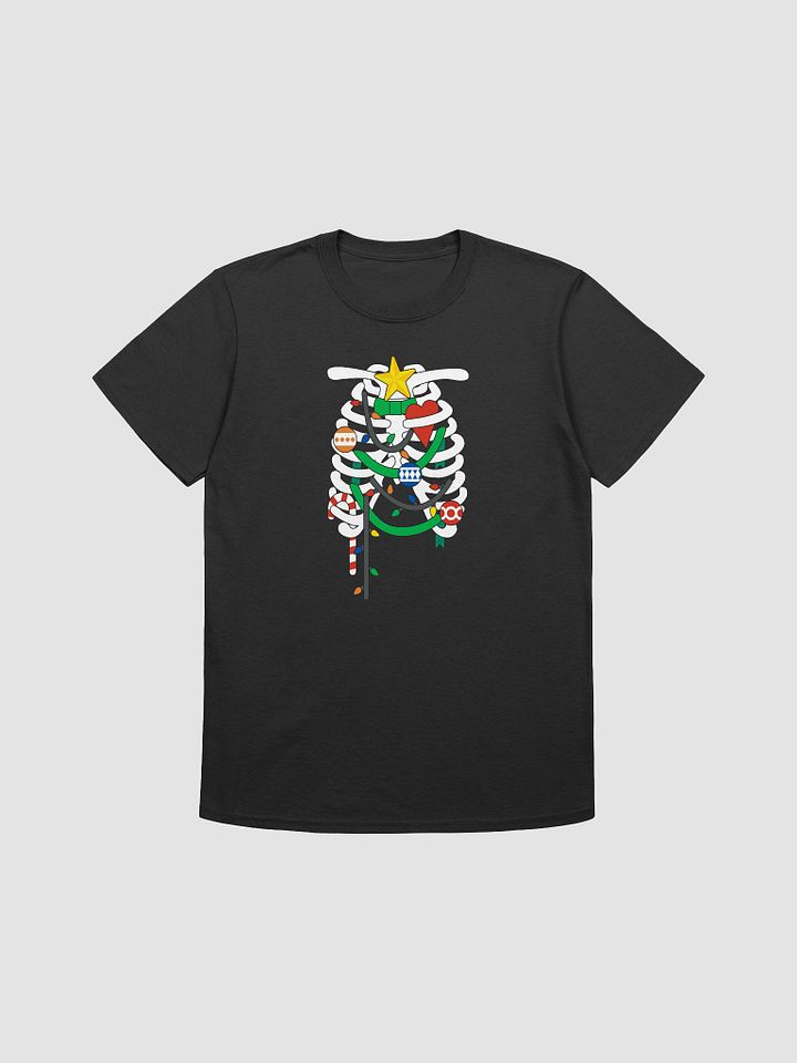 Festive Ribcage Christmas T-Shirt product image (2)