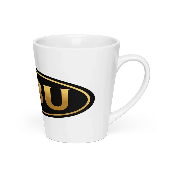 ZABU Gold Logo Latte Mug product image (2)