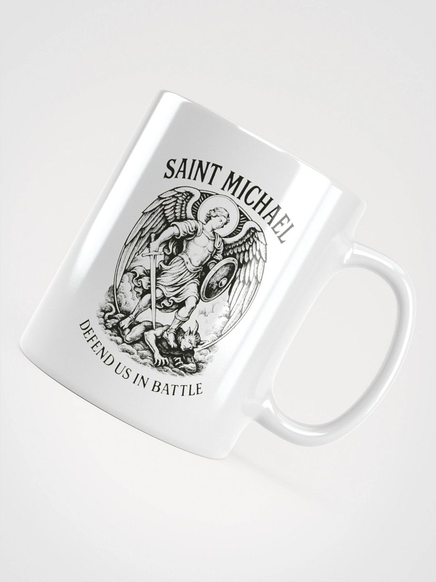 St Michael Defend Us In Battle Mug product image (11)