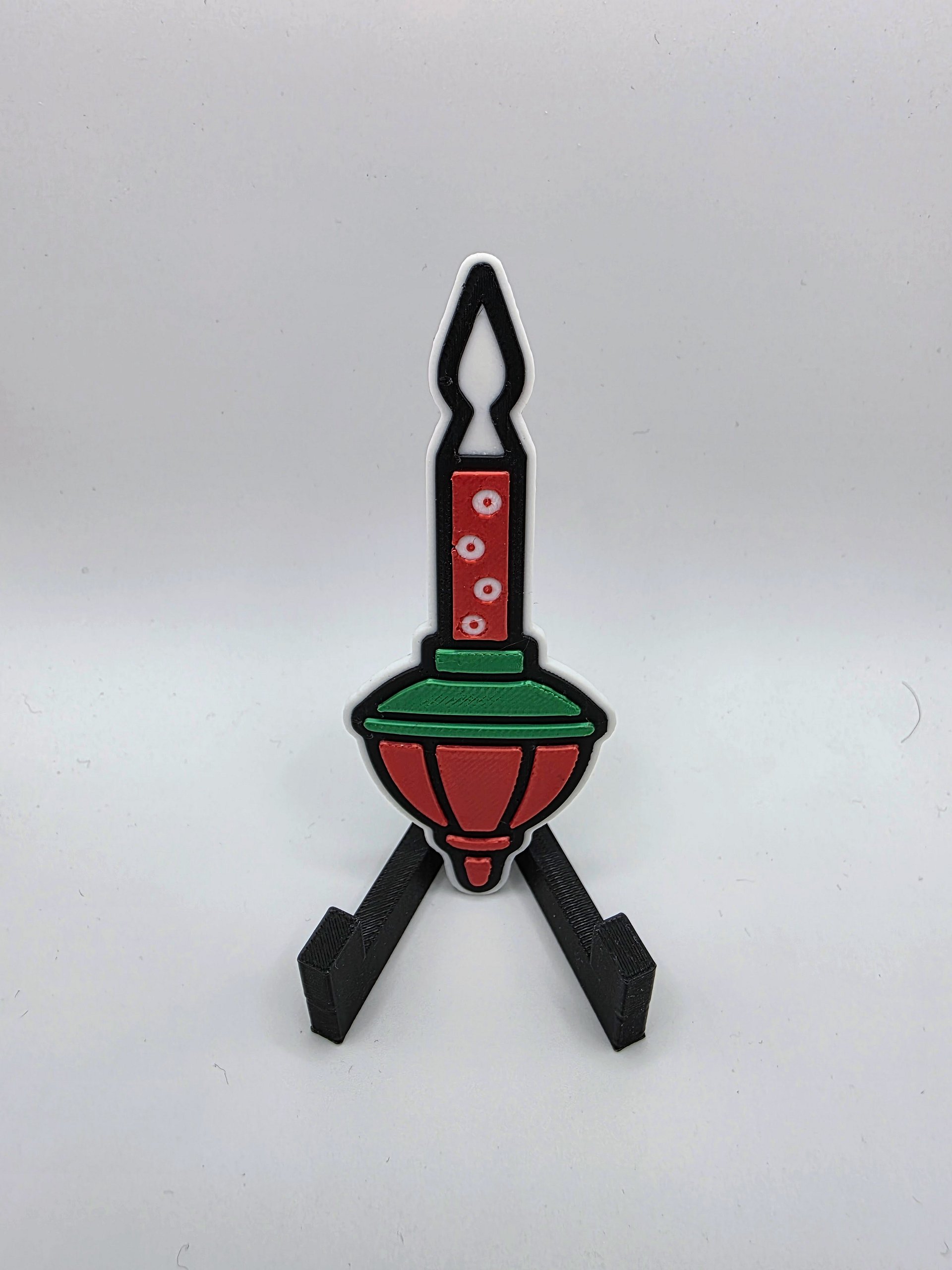 Vintage Bubble Light Magnet — Retro Christmas Charm! product image (1)