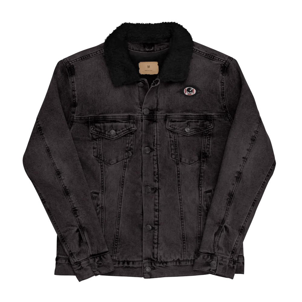 Horror Never Sleeps Sherpa Denim Jacket product image (3)