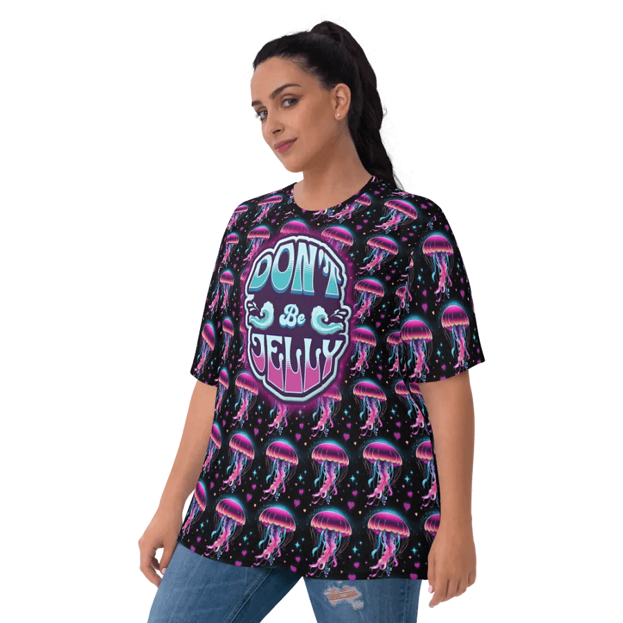 Funny Jellyfish All Over Print T-shirt product image (12)