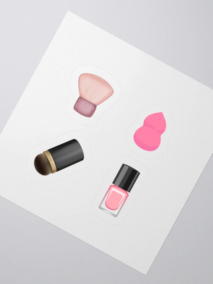 Pretty in Pink Makeup Sticker Set product image (6)