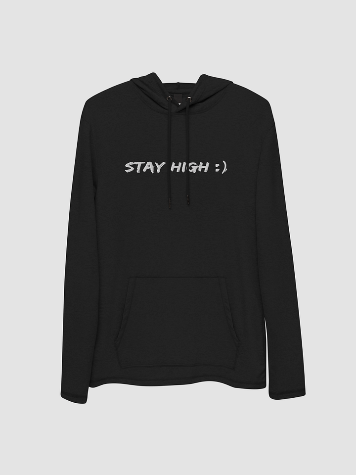 STAY HIGH District Lightweight Hoodie (White Text) product image (1)