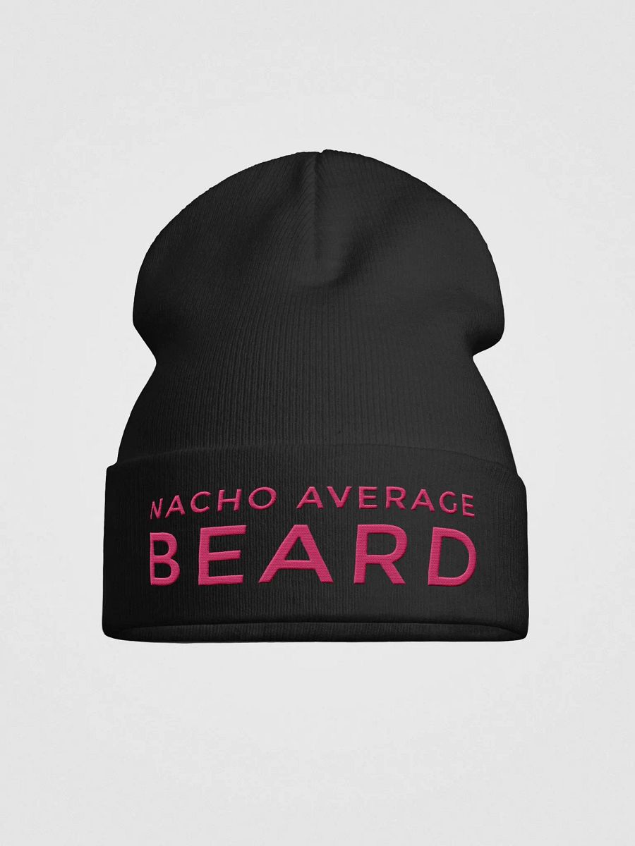 Nacho Average Beard Cotton Blend Beanie product image (1)