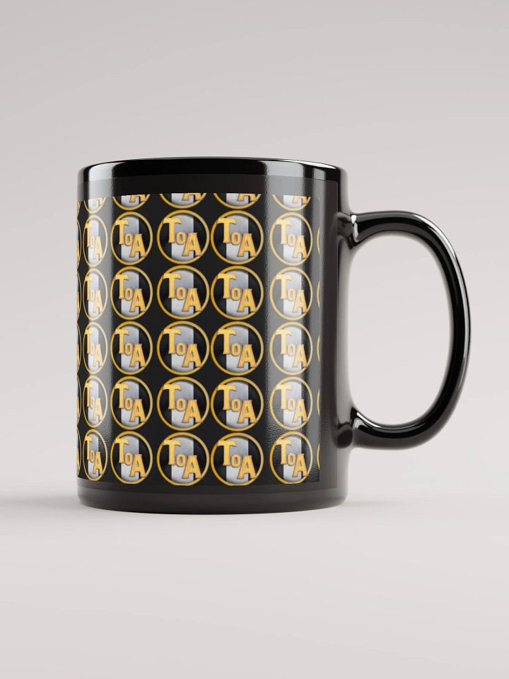 Tournament of Ages - Small Logo - Black Glossy Mug product image (1)