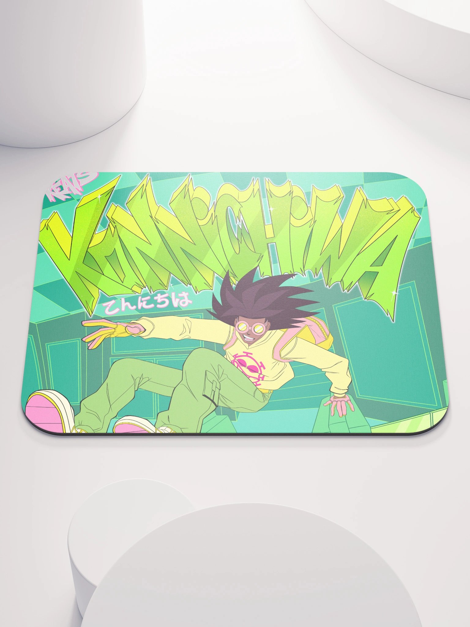 KONNICHIWA Mouse Pad product image (1)