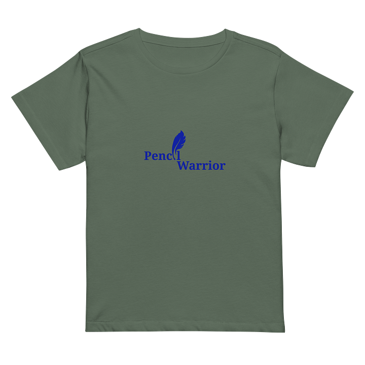 Pencil Warrior Women's High-Waisted Tee product image (2)