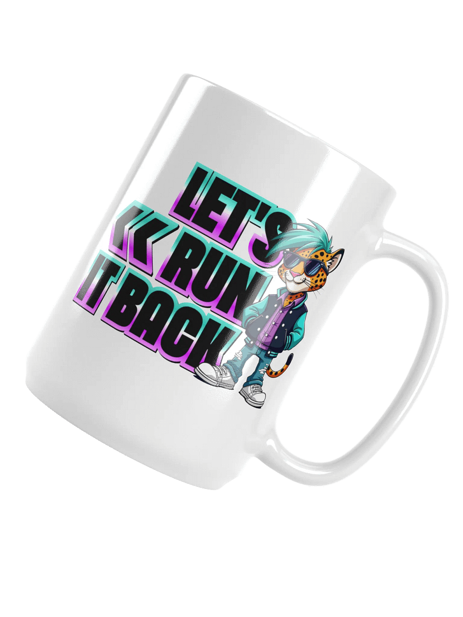 Tyme Striker Cheetah Let's Run It Back Mug product image (4)