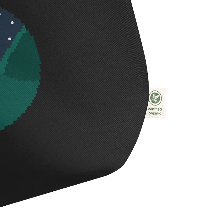 Large Mountain Harbingerofbeth Logo Tote designed by Cassafrassarole product image (2)