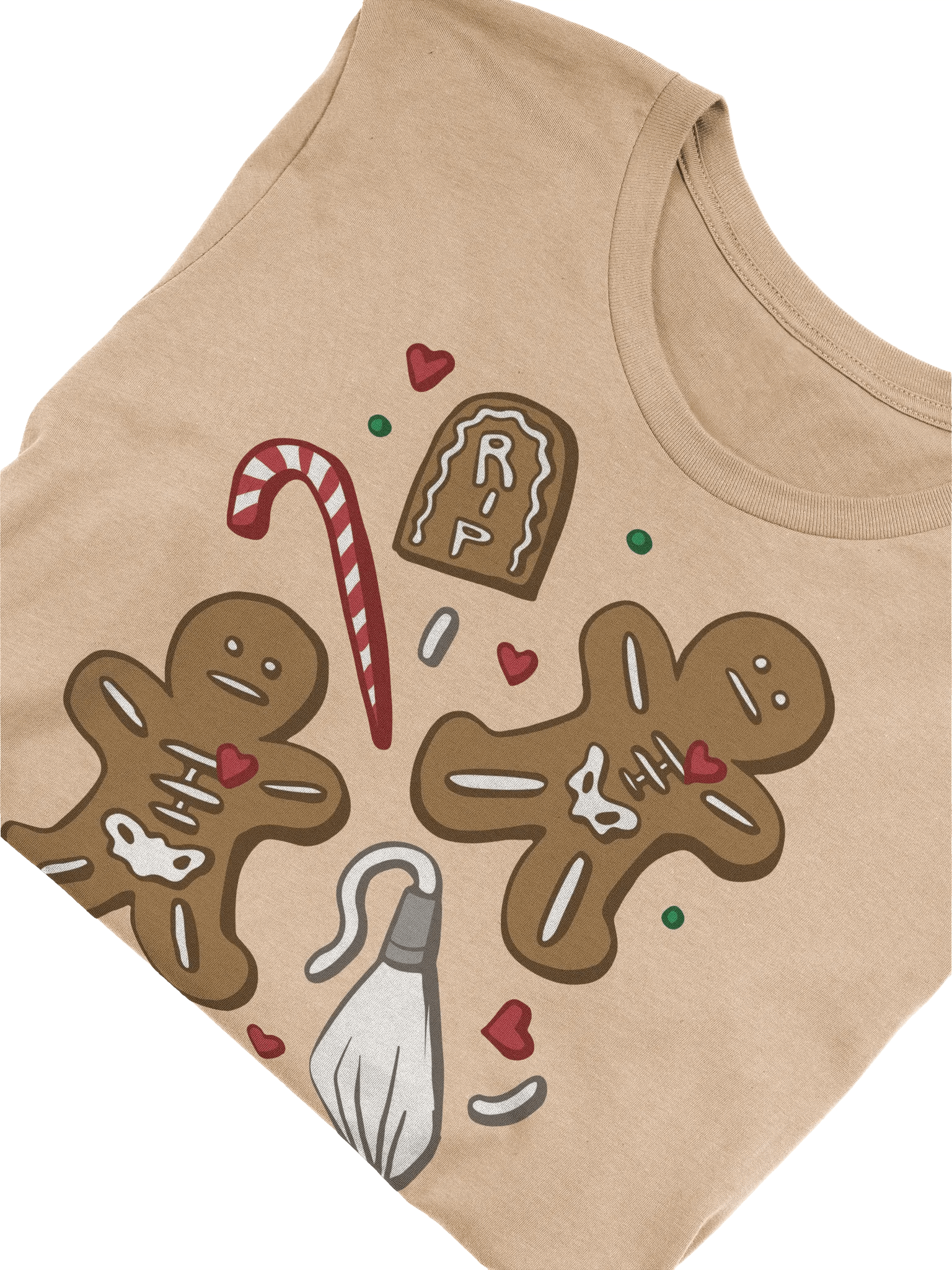 Totally Normal Gingerbread Men Tee product image (3)