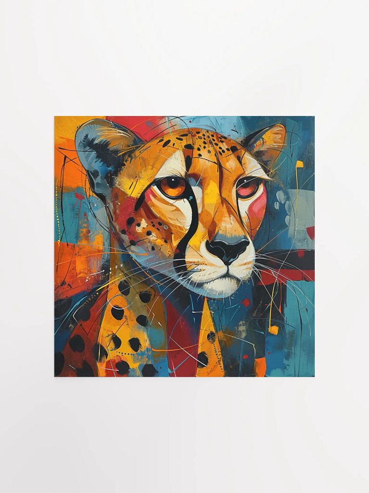 Abstract Cheetah: Neo-Expressionist Art product image (1)