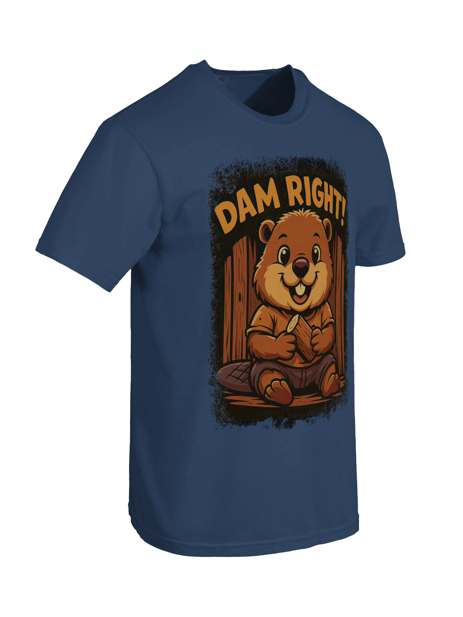 Dam Right Beaver T-Shirt | Funny Animal Pun & Meditation Tee | Sarcastic Confidence Gift product image (102)