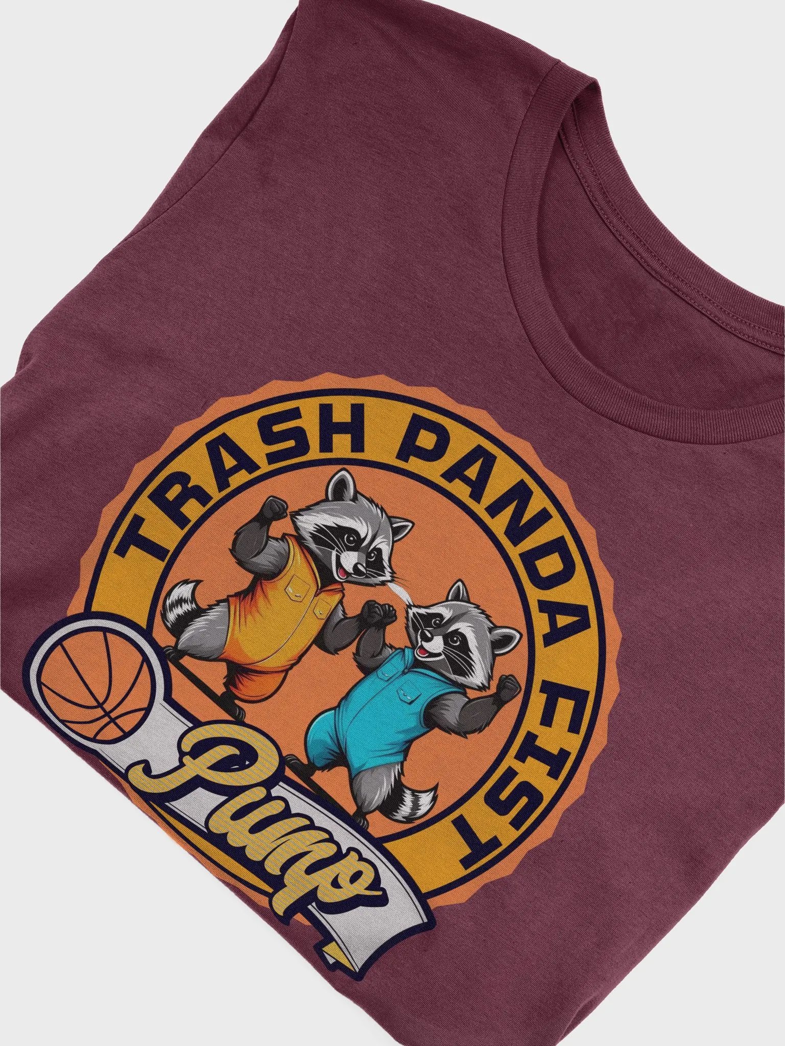 Trash Panda Fist Pump Basketball Tee product image (3)