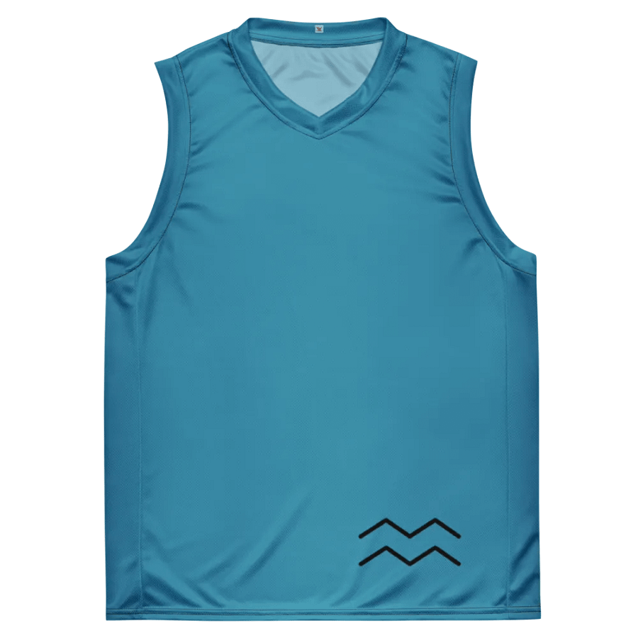 Aquarius All-Over Basketball Jersey product image (2)
