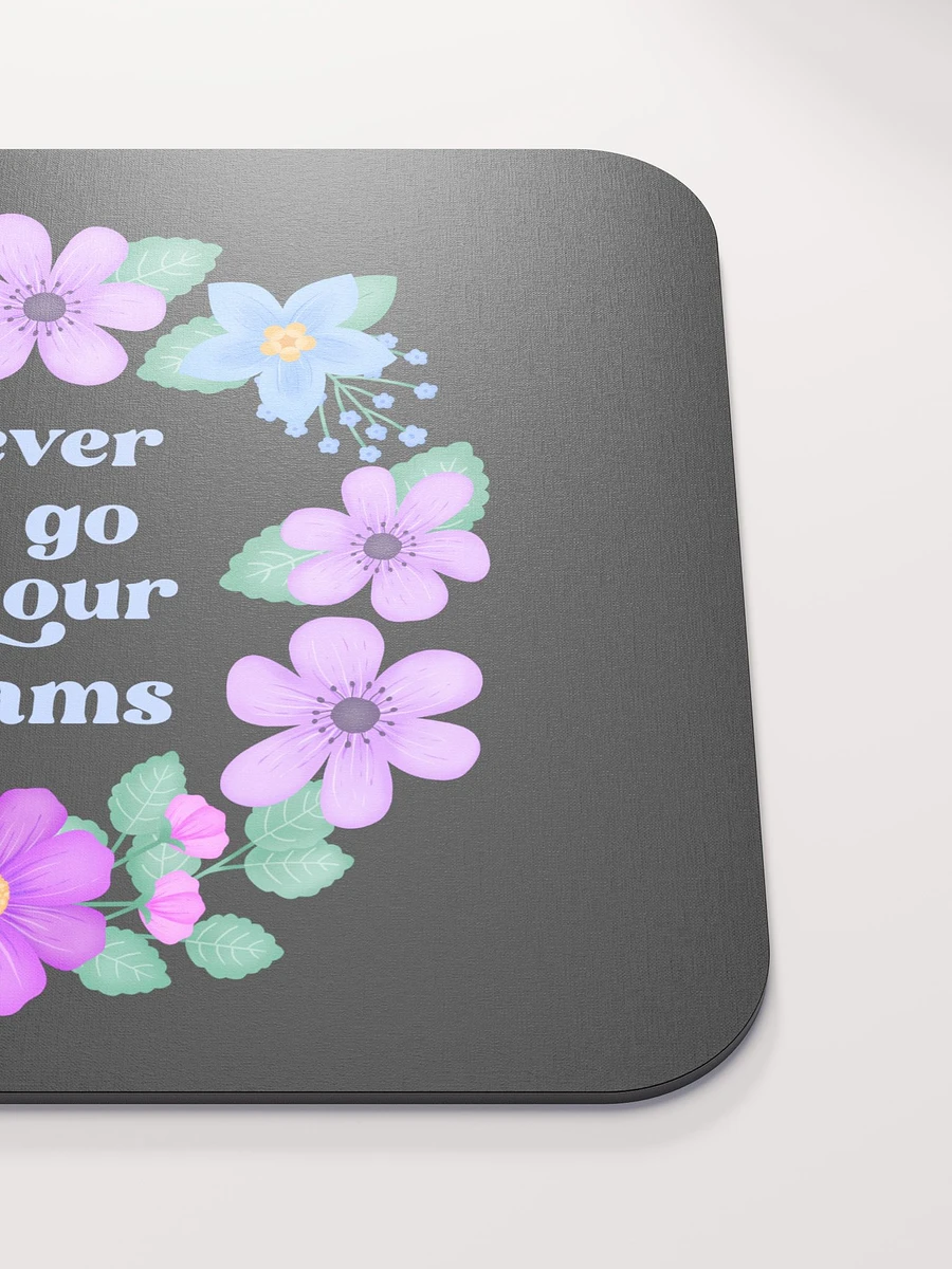 Never let go of your dreams - Mouse Pad Black product image (5)