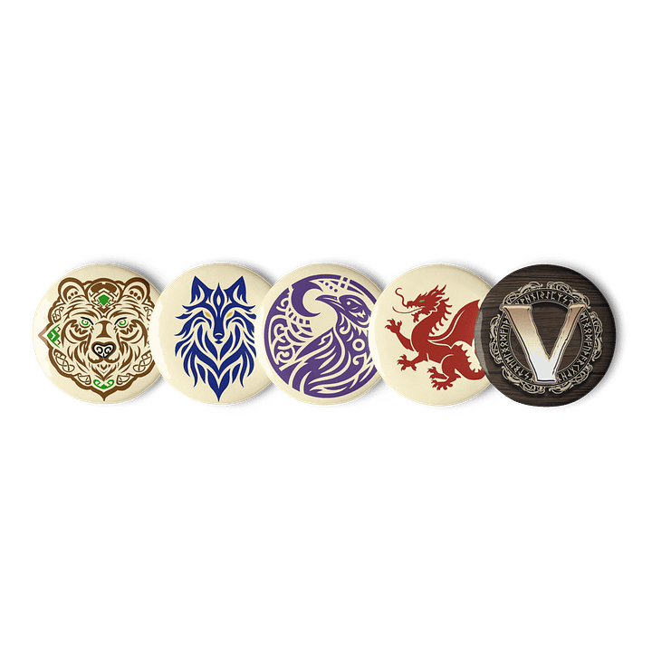 Clan Banner Pin Set product image (2)