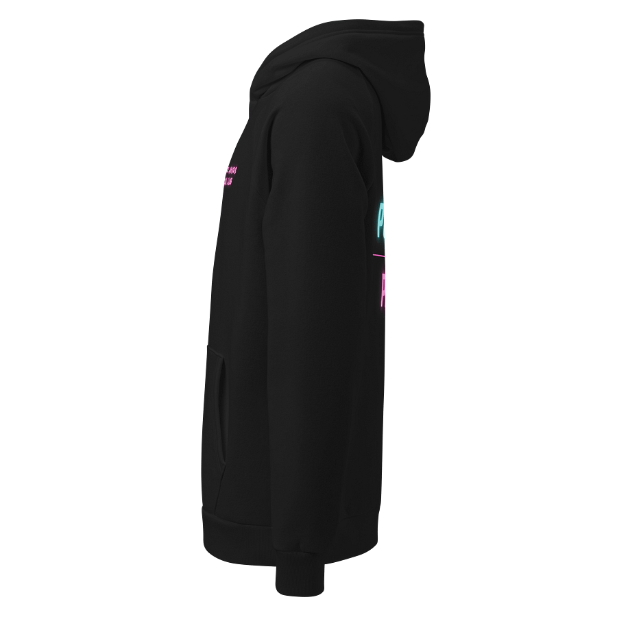 Powered by Pixels – Retro Neon Hoodie product image (3)