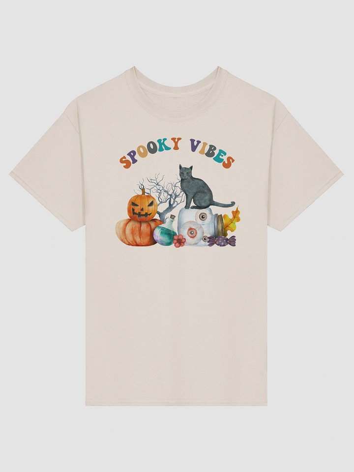 Retro Spooky Vibes Halloween T-Shirt product image (2)