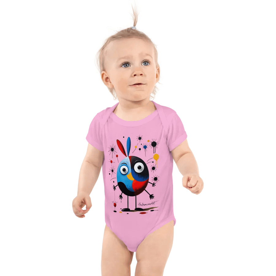 Rabbit Skins Baby Short Sleeve Bodysuit product image (1)