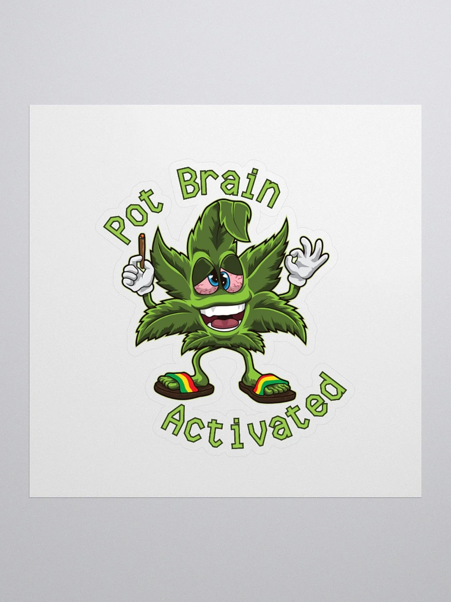 420 Brain Kiss Cut Sticker product image (3)