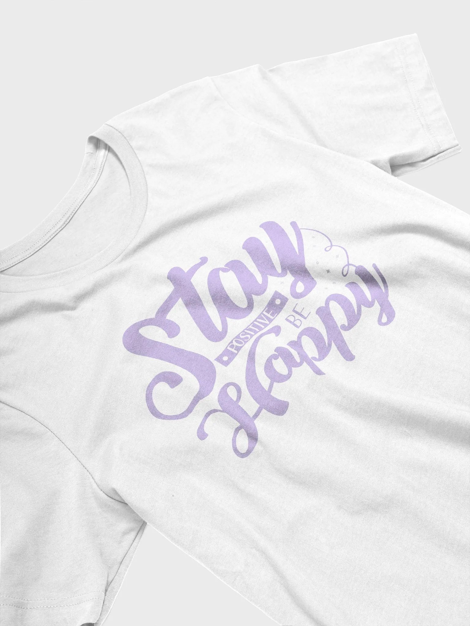 Stay Positive Be Happy Positive Vibes T-Shirt product image (3)